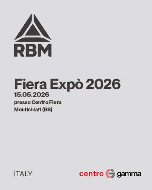 RBM will attend Fiera Expò Centro Gamma 2026