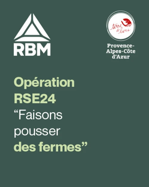 Opération RSE 2024 "Faisons pousser des fermes"